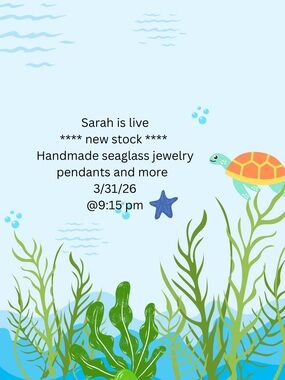 Sarah is live tonight 3/31/26 @9:15 est